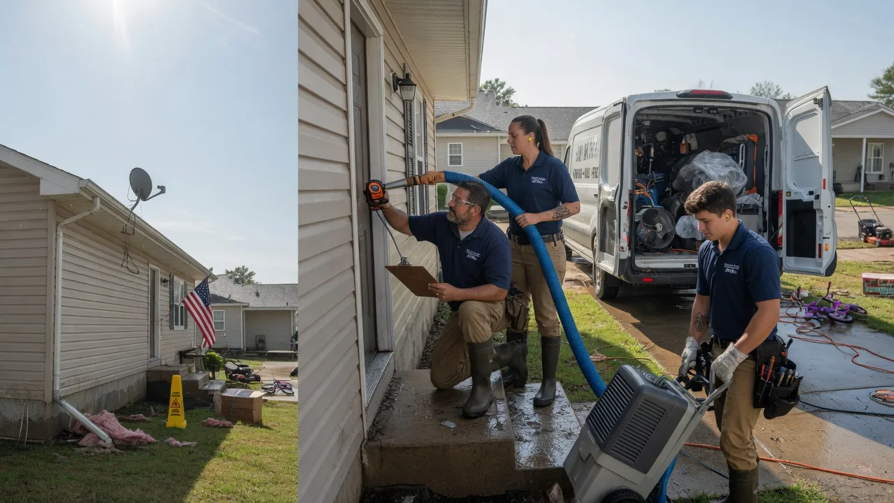 Ceiling Water Damage Restoration in Charleston, IL near me